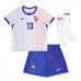 Camiseta Francia Kante #13 Segunda Equipación Replica Eurocopa 2024 para niños mangas cortas (+ Pantalones cortos)